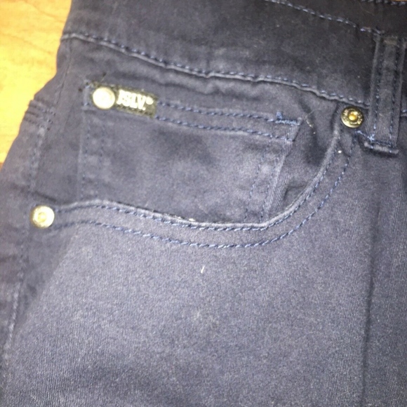 JSLV DARK BLUE PANTS 34 Spandex Waist - Picture 6 of 8